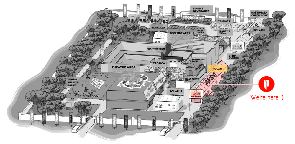 Hellofest 9 Map