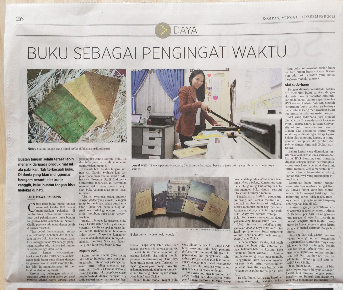 Kompas 1 Dec 2013