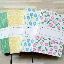 Blank Space 1 Blank Space Journal with colorful patterns by Peekmybook