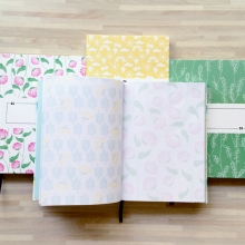 Blank Space 2a Blank Space Journal with colorful patterns by Peekmybook