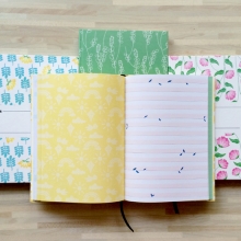 Blank Space 2b Blank Space Journal with colorful patterns by Peekmybook