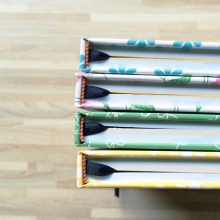 Blank Space 5 Blank Space Journal with colorful patterns by Peekmybook