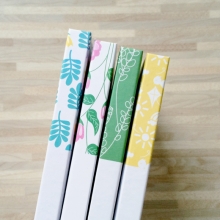 Blank Space 6 Blank Space Journal with colorful patterns by Peekmybook