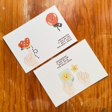 Compassion Greeting Card by Peekmybook