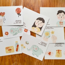Compassion Greeting Card by Peekmybook