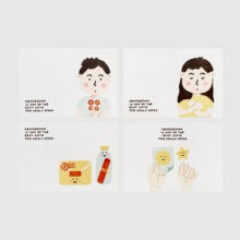 Compassion Greeting Card by Peekmybook