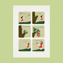 Let It Go art print by Peekmybook