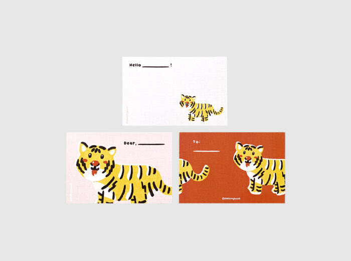 Year of the Tiger Greeting Cards