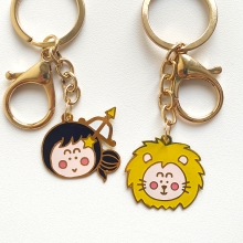 Zodiac Enamel Charms & Keychains by Peekmybook