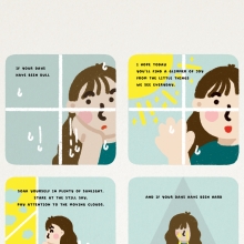 I Hope Today art print by Peekmybook