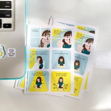 I Hope Today art print by Peekmybook