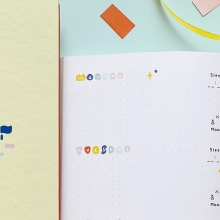 One of a Kind Undated Planner by Peekmybook