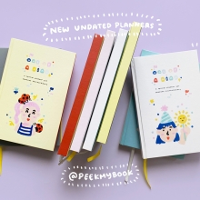 One of a Kind Undated Planner by Peekmybook