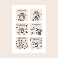 Say What You Mean comic art print by Peekmybook