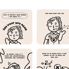 Say What You Mean comic art print by Peekmybook