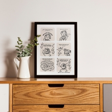 Say What You Mean comic art print by Peekmybook