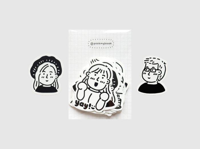 Portraits Sticker Set