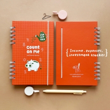 Count on Me Financial Planner cover Red