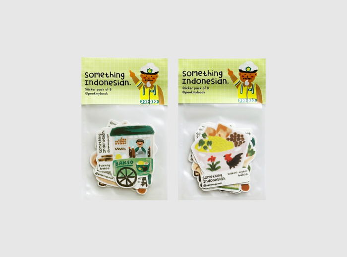 Something Indonesian Sticker Set