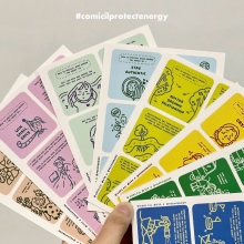 Inside view of Protect Your Energy greeting cards
