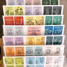 Inside view of Protect Your Energy greeting cards