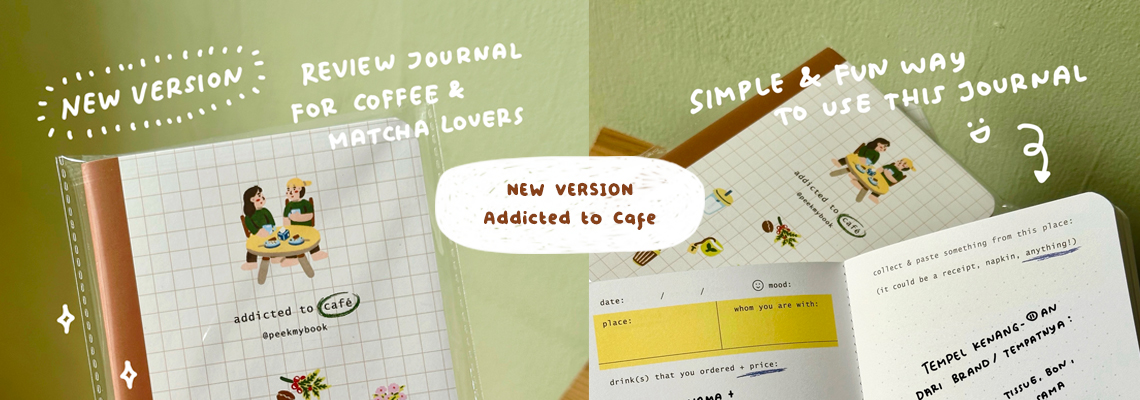 New Cafe Review Book Addicted to Cafe Peekmybook