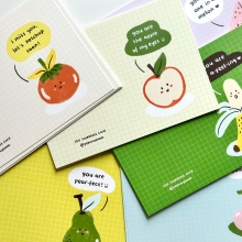 The Sweetest Fruit Greeting Card