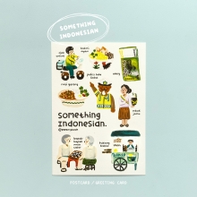 Something Indonesian Postcard