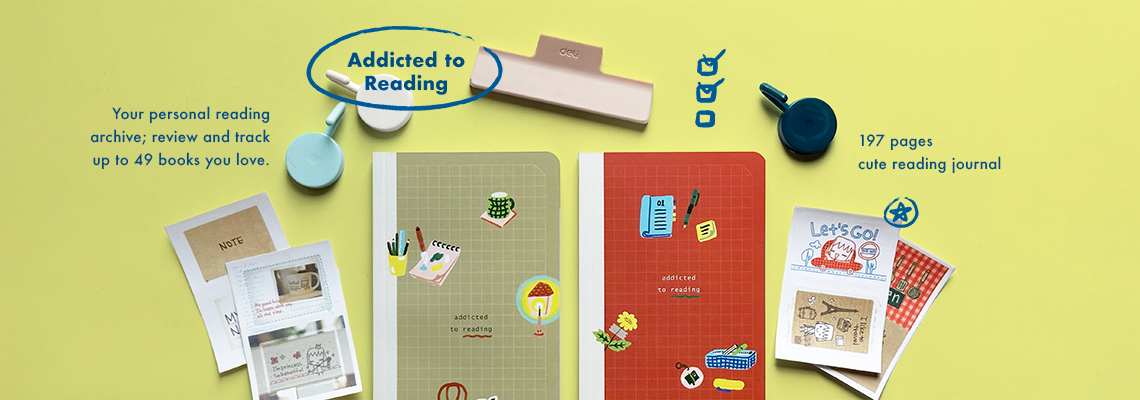 addicted to reading journal cover peekmybook