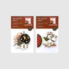 Cover-The-Gentle-Hours-sticker-1 Aesthetic everyday objects decorative stickers for planner Peekmybook