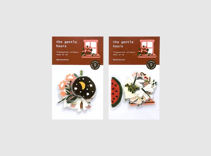 Aesthetic everyday objects decorative stickers for planner Peekmybook