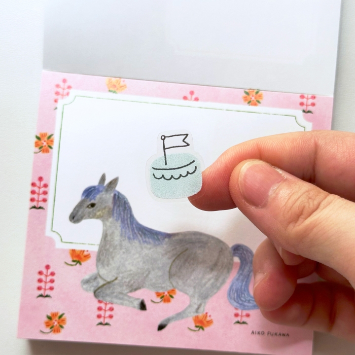 Sweet-Birthday-Transparent-Sticker-5 Sweet Birthday transparent sticker sheet with cute colorful birthday illustrations by Peekmybook