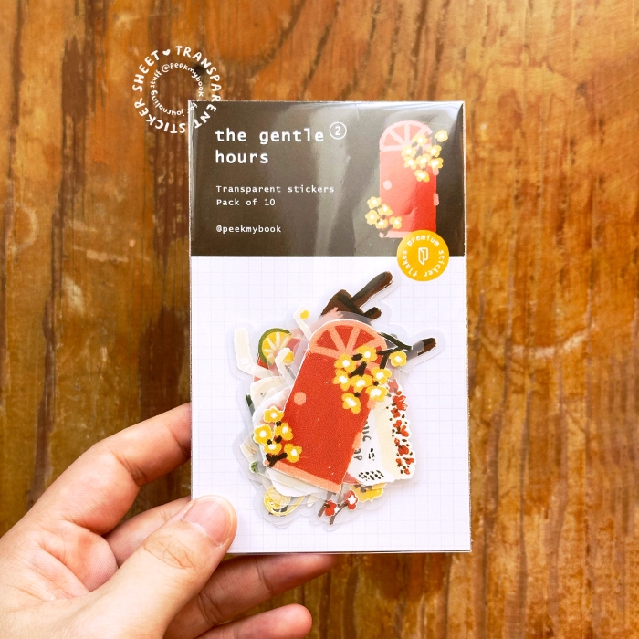 Aesthetic everyday objects decorative stickers for planner Peekmybook