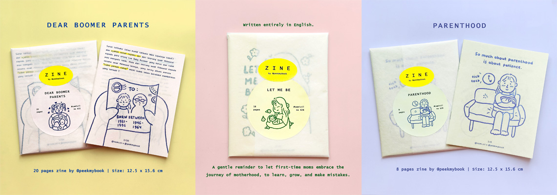 Peekmybook zine collection