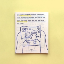Peekmybook Dear Boomer Parents illustrated zine booklet
