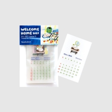 Cover-Mini-2027-Calendar-Stickers Mini 2027 transparent calendar sticker pack by Peekmybook