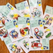 Welcome Home 2 transparent illustrated sticker pack by Peekmybook